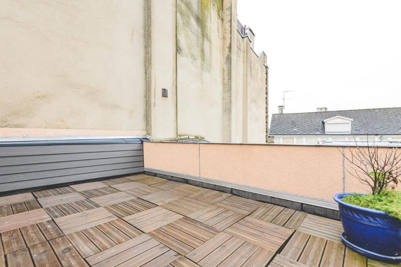 Appartement Lumineux Proche Cathedrale Reims Buitenkant foto